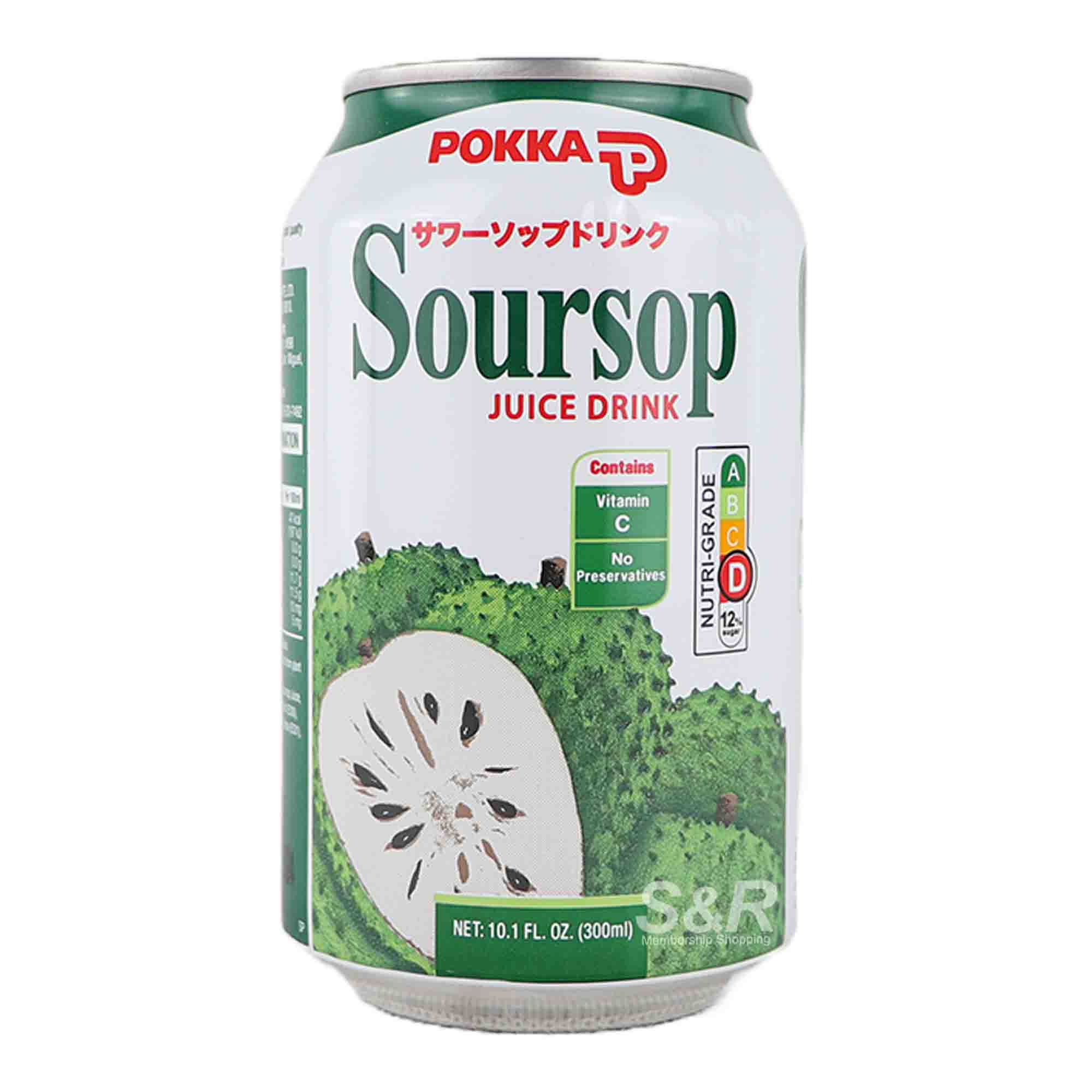 Pokka Soursop Juice Drink 300mL Pokka Soursop Juice Drink 300mL